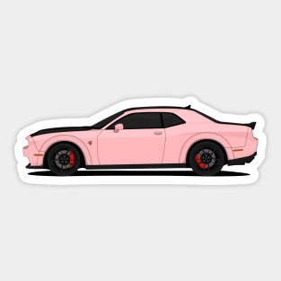 HELLCAT SIDE PINK Sticker